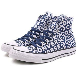 Converse Mens CTAS Hi Letter Print Canvas 163952C